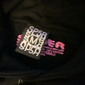 SP5R Black Hoodie